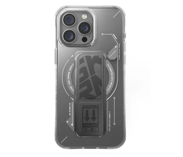 Skinarma Helio do iPhone 16 Pro 6.3" Magnetic Grip titanium - 1316890 - zdjęcie